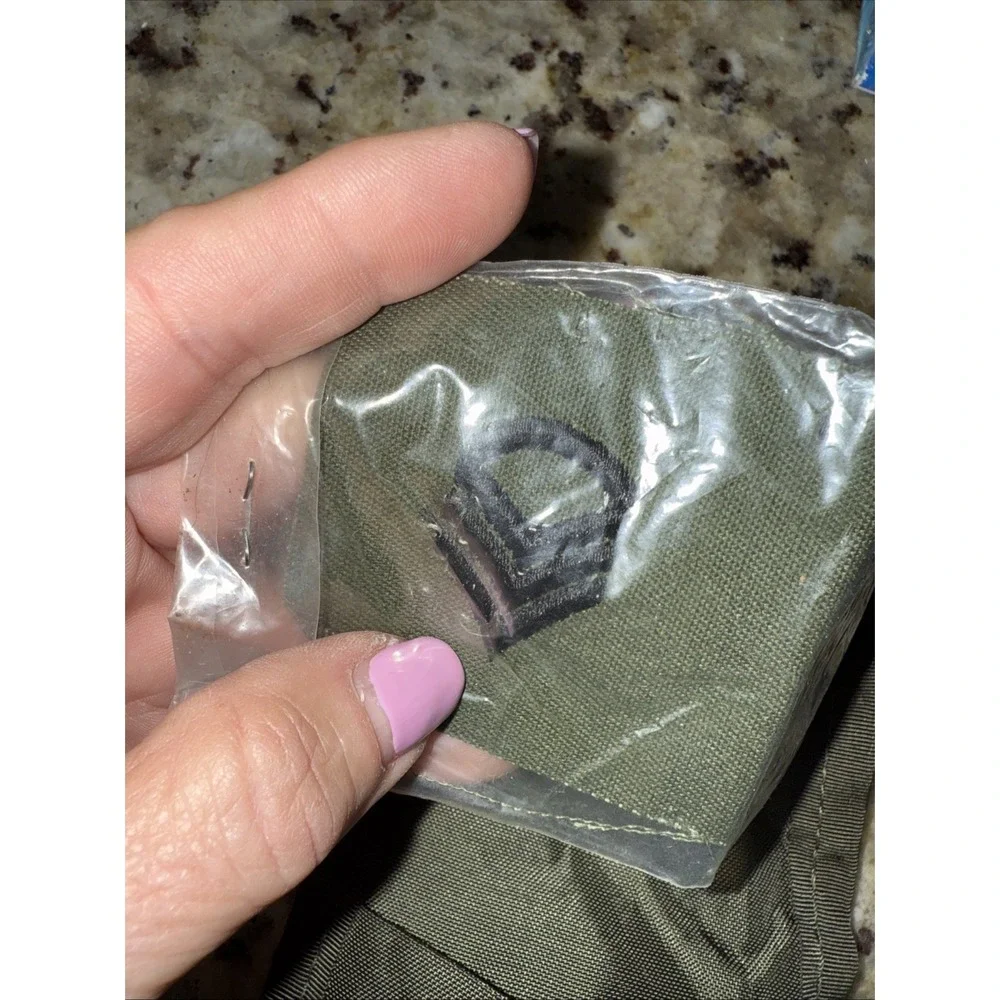 Rare US‎ Military Bandage Compass PouchNylon wField Dressing Vietnam / Gulf 4378